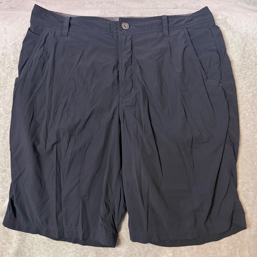 Lululemon Men's Black Performance Shorts Kahuna Size 36 Activewear Minimalist